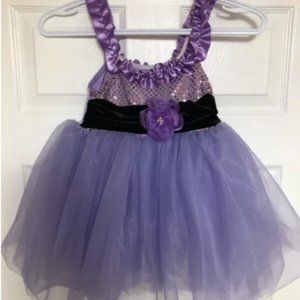 Cute Purple Princess Dress (Age 4-5)